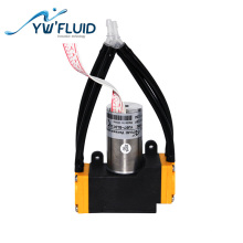 YW07-BLDC-12V 24V Brushless Diaphragm Pump Dual Head Oil-free Vacuum Air Pump Flow Rate 10L/min